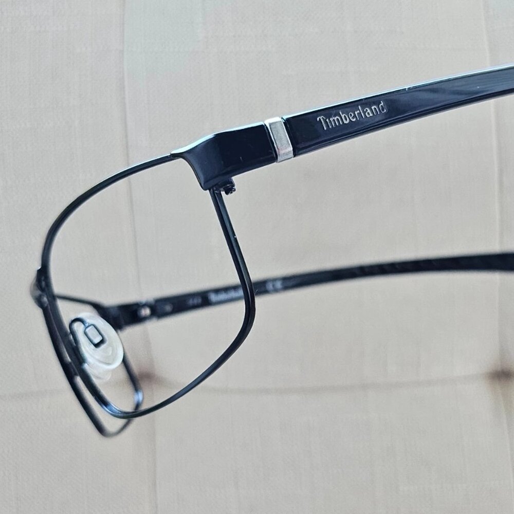 Timberland Men Eyeglasses Sunglasses Frame Black Metal Glasses Eye Wear TB9035